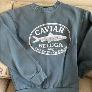 Kiel James Patrick Blue Crewneck Sweater
